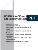 Normas Nacionales de Salud Reproductiva - 2004 PDF