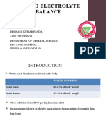 FLUID AND ELECTROLYTE IMBALANCE GUIDE