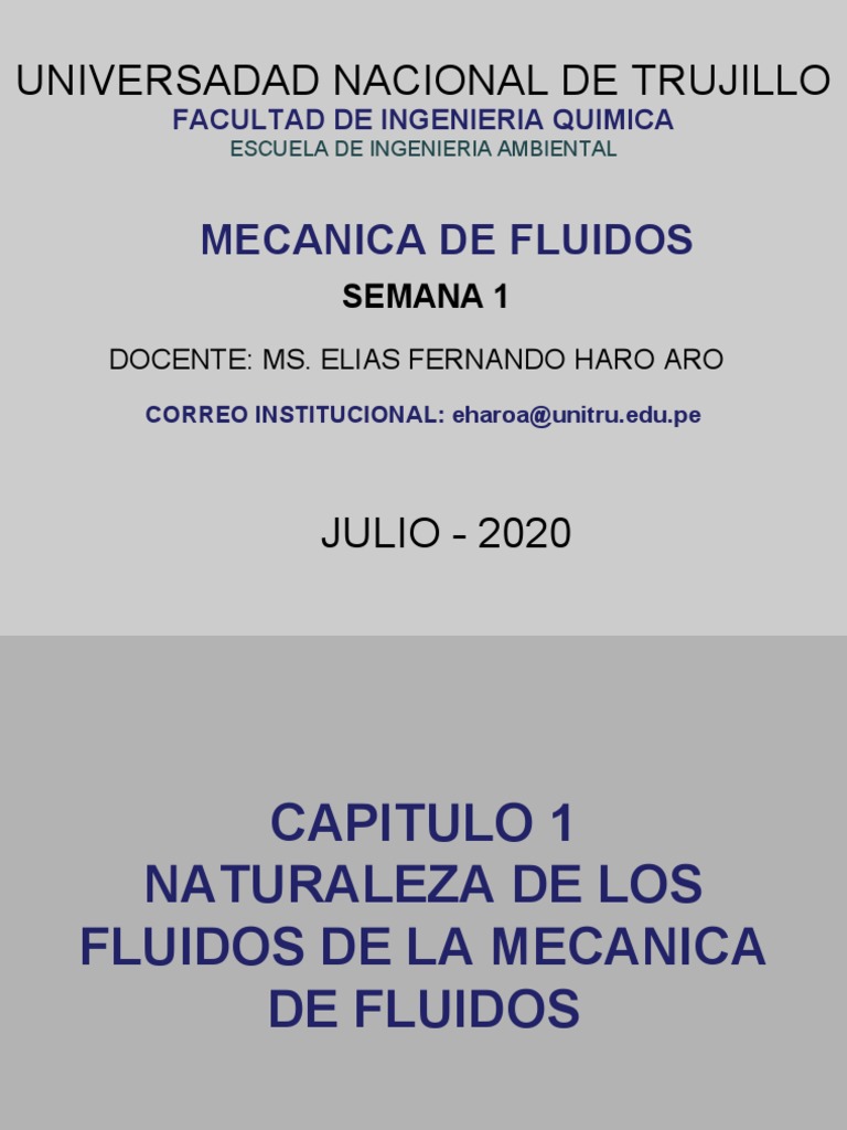 Mecánica de Fluidos: Conceptos Clave | PDF | Presión | Viscosidad