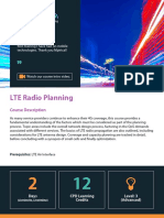 LTE Radio Planning