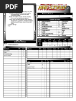 Witcher Rpg Character Sheet Pdf Leisure
