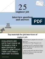 Engineer Job Interview Questions and Answers: Free Ebook