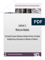 Lecture 1: What Are Models
