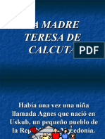 Cuento Teresa de Calcuta