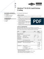 Molykote D-321R DowCorning Datasheet