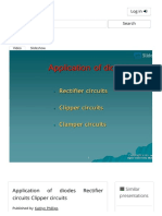 Application of Diodes Rectifier Circuits Clipper Circuits - PPT Video Online Download