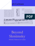 Beyond Slonimsky Melodic Patterns For Guitar PDF