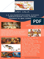 Anexo 1. Infografía. La Alimentación Como Identidad Cultural