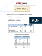 Ejercicio de Diseño de Mezclas PDF
