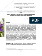 Tratamiento Didactico Del Concepto Biodiversidad e PDF