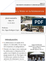 Desarrollo Motor Adolescencia