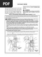 Vista Mast Repair