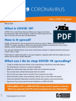 Infosheet How - Is - Covid 19 - Spread English 90320220