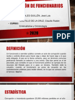 Corrupción de Funcionarios PDF