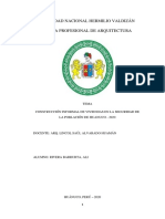 Construcción Informal de Viviendas en La Seguridad de La Población de Huanuco