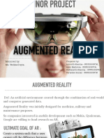 Augmented Reality: Mentored By: Ms. Vedika Gupta