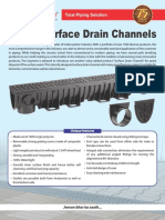 Surface Drain Channels