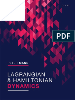 Mann, Peter - Lagrangian & Hamiltonian Dynamics (2018, Oxford University Press) PDF