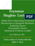 (Feynman Hughes Lectures, vol. 3) Richard Feynman, John T. Neer - Matter-Wave Interaction Continued, Introduction to Quantum Mechanics, Scattering Theory, Perturbation Theory, Methods & Problems in QE.pdf