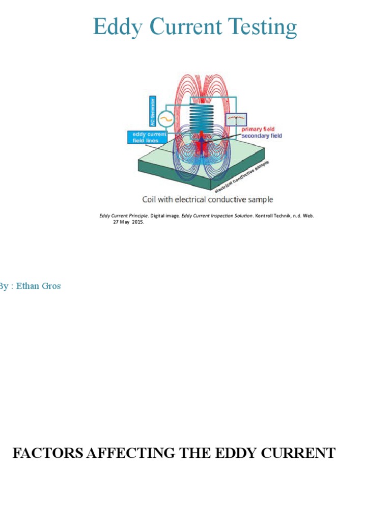 Eddy Current and Ultrsonic PDF Ultrasound Inductance