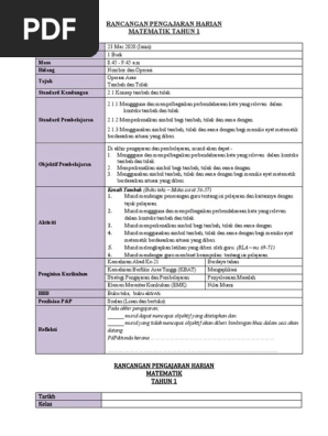 2 Tambah Dan Tolak Rph M3t1 Pdf