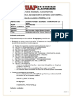 Práctica 2 Trabajo Académico Ingeniería de Procesos - Cloud - Semana 12 PDF