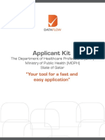 Applicant Kit: "Your Tool For A Fast and Easy Application"
