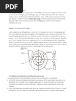 Centrifugal Pump Overhaul Procedure | PDF | Pump | Gas Technologies