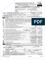United Way Fiscal Year 2010 IRS Form 990