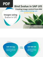 Bind $value in SAP UI5: Creating Image Control From NW