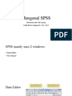 Mengenal SPSS: Tak Kenal Maka Tak Sayang Fadjri Kirana Anggarani, S.Psi., M.A