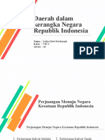 PPT Daerah dalam kerangka Negara Republik Indonesia