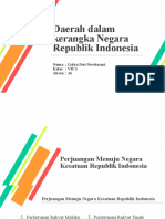 Daerah Dalam Kerangka Negara Republik Indonesia