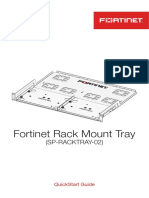 Fortinet Rack Mount Tray: (SP-RACKTRAY-02)