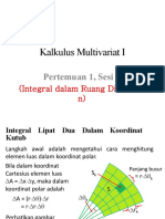 Kalkulus Multivariat I_Integral Lipat Dua Dalam Koordinat Kutub (1.4)
