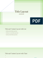 Sample PPT Layout