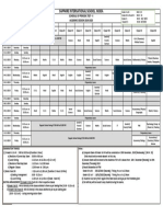 Sapphire International School, Noida: Schedule of Periodic Test - Ii ACADEMIC SESSION 2019-2020