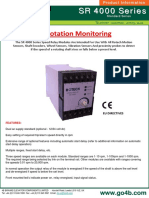 For Rotation Monitoring: R Tech