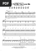 Journey - Raised On Radio (Bandscore) | PDF
