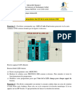 TP4 Manipulation Des E S Du Kit Arduino