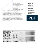 MODEL 248 Multiple Arbitrary Function Generator User Manual REV 2.0