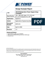 Design Example Report: Title Specification Application Author Document Number Date Revision