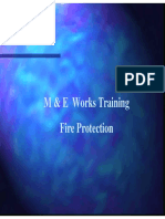 M & E Works Training Fire Protection