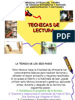 Técnicas de Lectura