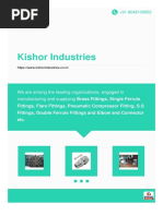 Kishor Industries: We Are Among The Leading Organizations, Engaged in Manufacturing and Supplying