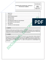 TEC-OP-PR-LCI018 PREPARACIÓN SUPERFICIAL LIMPIEZA Y PINTURA DE TUBERÍA