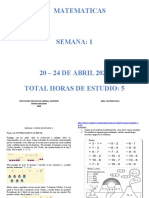 TALLER DE MATEMATICAS SEMANA 1.abril 20-24