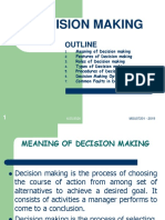 Module 5 - DECISION MAKING