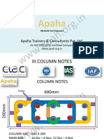 RCC-Column-Notes - Apaha-Trainers-and-Consultants-Punjisksjd JSJDJSJJSJD Isisjjdd JSJSJDJD Jsjsje