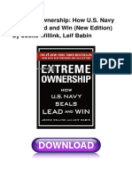 Extreme Ownership: How U.S. Navy Seals Lead and Win (New Edition) by Jocko Willink, Leif Babin